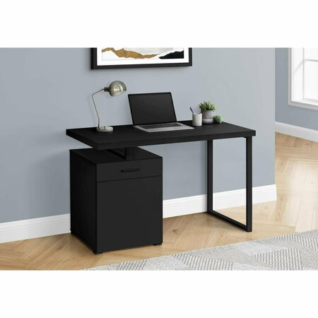 DAPHNES DINNETTE 48 in. Computer Desk Black DA3076419